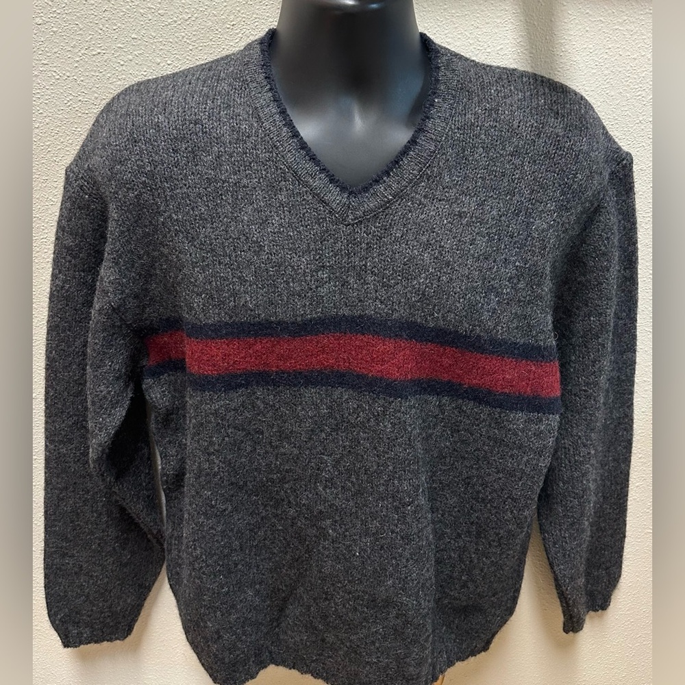 Landscape Vintage Wool Blend Ragg Sweater NWT